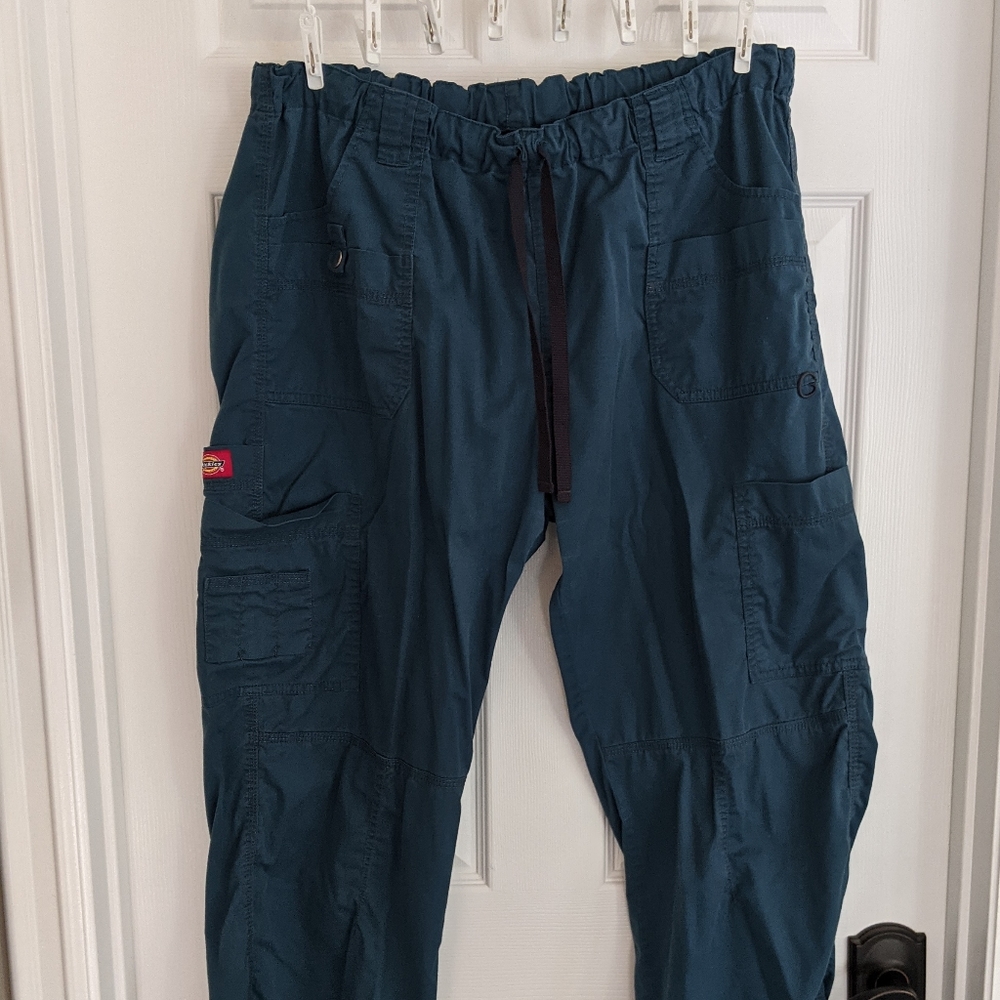 Dickies Scrub Pants Carribean Blue